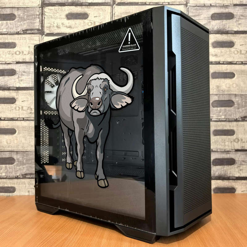 Water Buffalo Sticker 5 Water Buffalo Sticker - Image 3