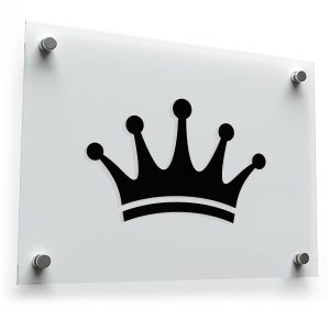 👑 Crown Vinyl Sticker