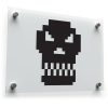8-Bit Pixel Skull Decal