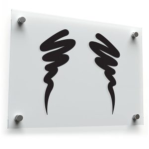 Abstract Eye Makeup Sticker