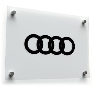 Audi Logo Decal - Iconic Four