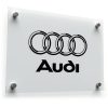 Audi Logo Sticker - Iconic Car