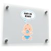 "Baby on Board" Sticker