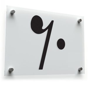 Bass Clef Sticker