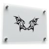 Bat Wing Tribal Design Sticker