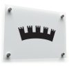 Castle Wall Border Decal 1