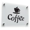 Coffee Cup Silhouette Sticker 1