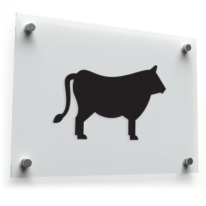 Cow Decal - Farm Animal Silhouette