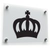 Crown Silhouette Sticker