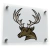 Deer Head Decal - Majestic Buck