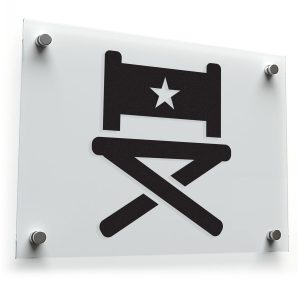 Director's Chair Decal - Hollywood Star
