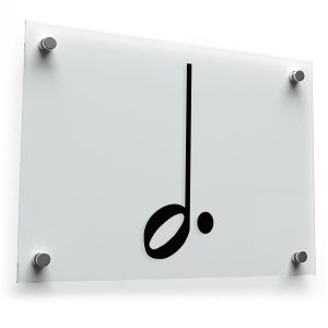 Dotted Half Note Music Decal