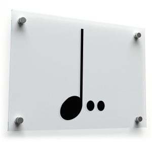 Dotted Quarter Note Music Sticker