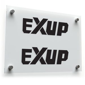 EXUP Logo Decal - Yamaha Motorcycle