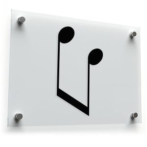 Eighth Note Music Decal