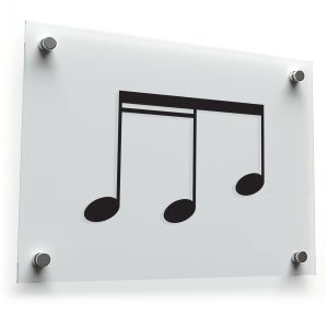 Eighth Note Music Decal