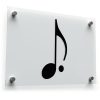 Eighth Note Music Symbol Decal 1