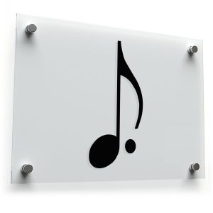 Eighth Note Music Symbol Decal