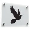 Elegant Flying Dove Sticker 1