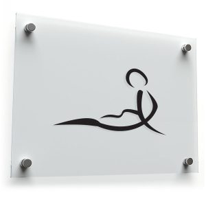 Elegant Yoga Pose Sticker