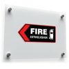 Fire Extinguisher Direction Sign Sticker