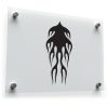 Flame Tentacle Design Vinyl Sticker