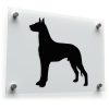Great Dane Silhouette Sticker 1