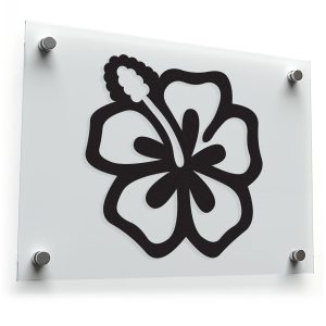 Hibiscus Flower Decal - Tropical Hibiscus