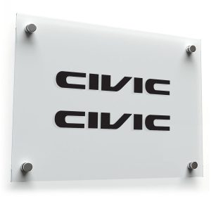 Honda Civic Logo Decal