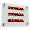 Honda Logo Stickers - Classic Rectangle 1