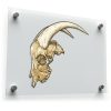 Horned Skull Vinyl Sticker 1