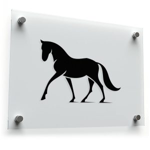 Horse Decal - Elegant Equine Silhouette