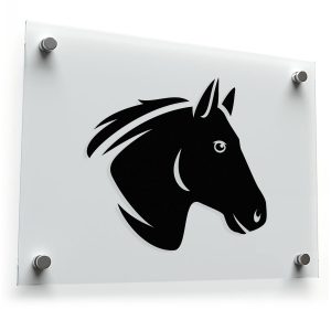 Horse Head Decal - Elegant Stallion