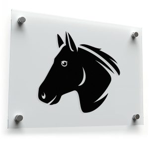 Horse Head Sticker - Elegant Stallion