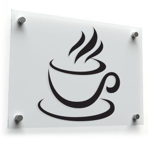 Hot Coffee Cup Sticker
