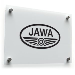 Jawa Logo Sticker - Classic Motorcycle