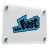 Jet Set Logo Sticker