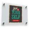 Just Be Yourself Quote Sticker