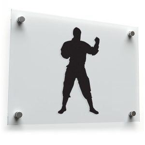 Karate Stance Decal - Martial Arts