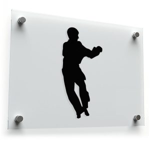 Karate Stance Decal - Martial Arts