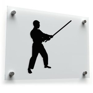 Kendo Sticker - Japanese Fencing Decal