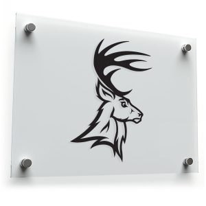 Majestic Deer Head Decal