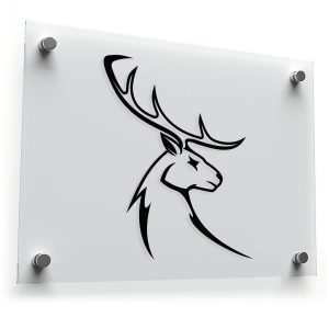 Majestic Elk Head Decal