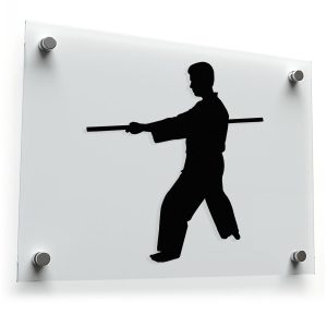 Martial Arts Decal - Karate Stance