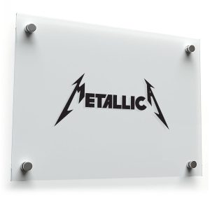 Metallica Logo Sticker - Classic Rock