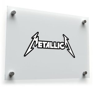 Metallica Logo Sticker - Heavy Metal