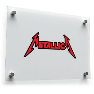 Metallica Logo Sticker - Iconic Rock