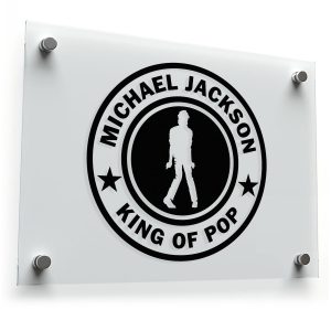 Michael Jackson "King of Pop" Sticker