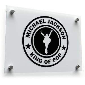 Michael Jackson "King of Pop" Sticker