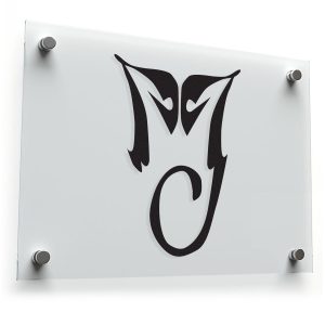 Michael Jackson "MJ" Logo Sticker